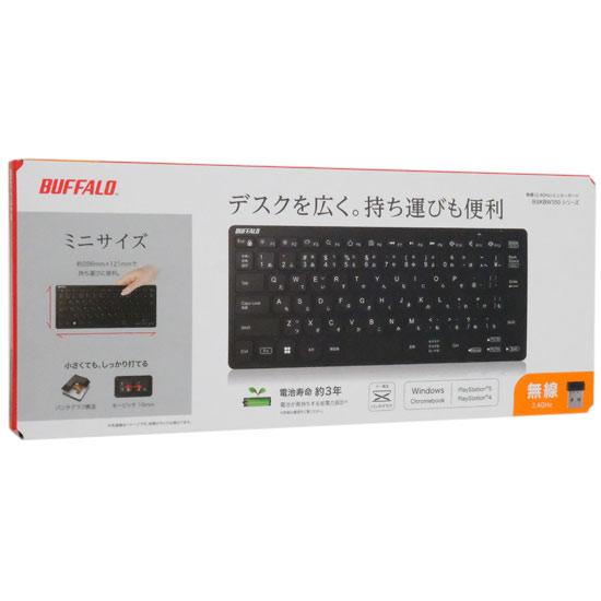 BUFFALO　ワイヤレスキーボード BSKBW350BK　ブラック