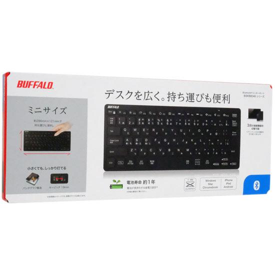 BUFFALO　ワイヤレスキーボード BSKBB340BK　ブラック