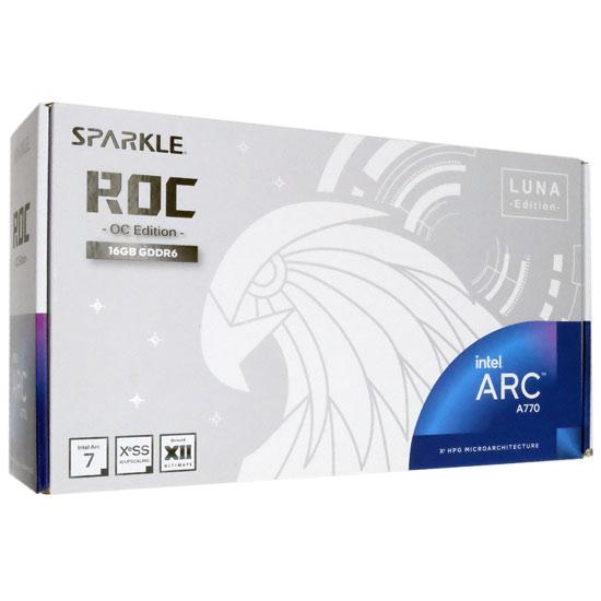 SPARKLE　Intel Arc A770 ROC Luna OC Edition SA770RW-16GOC　PCIExp 16GB