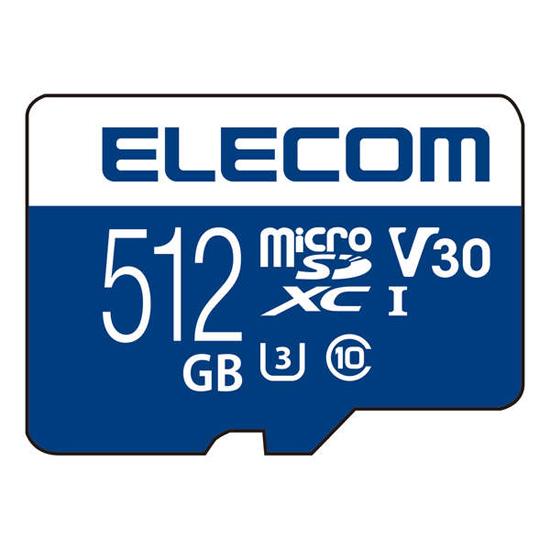 ELECOM　microSDXCメモリーカード　MF-MS512GU13V3R　512GB