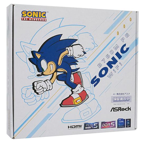 ASRock製 MicroATXマザボ　B760M PG SONIC WiFi　LGA1700