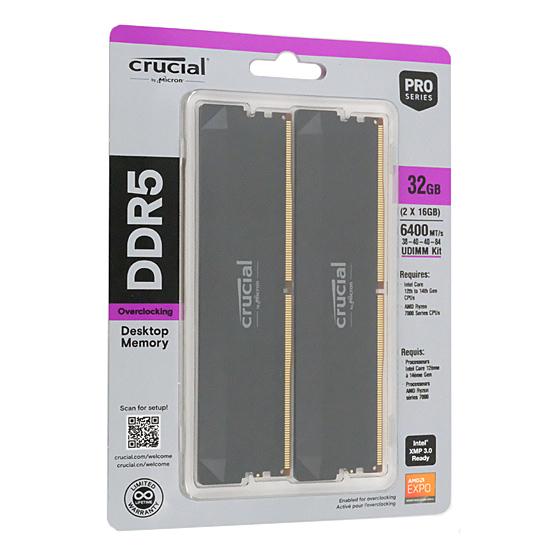 crucial　CP2K16G64C38U5B　DDR5 PC5-51200 16GB 2枚組