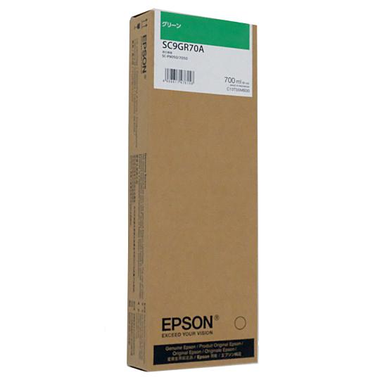 EPSON　インクカートリッジ　SC9GR70A　グリーン