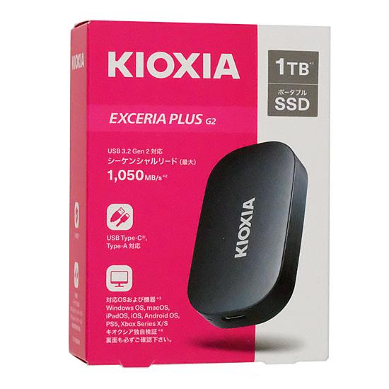キオクシア　EXCERIA PLUS G2 SSD-PKP1.0U3G2-B　ブラック