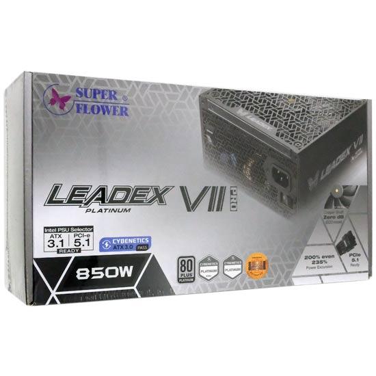 SUPER FLOWER製　PC電源 LEADEX VII PLATINUM PRO 850W SF-850F14XP WT　ホワ･･･