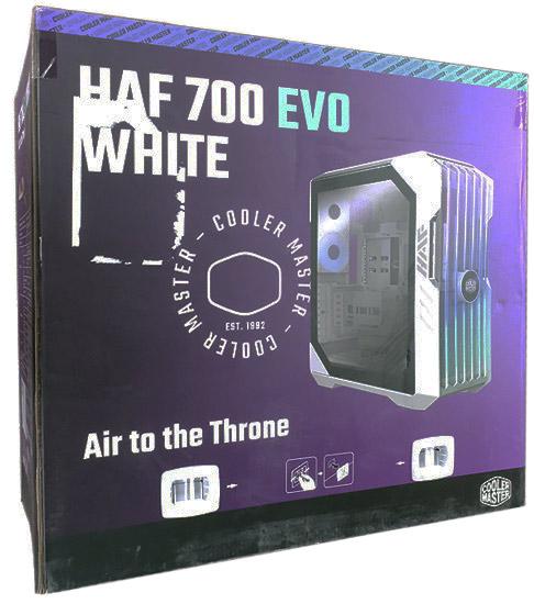 クーラーマスター　PCケース HAF 700 EVO White H700E-WGNN-S00　ホワイト