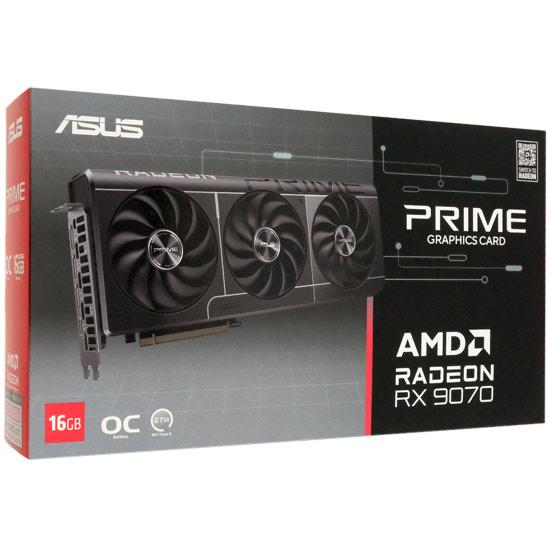 ASUS製グラボ　PRIME-RX9070-O16G　PCIExp 16GB