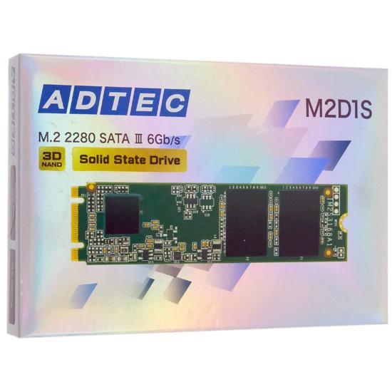 ADTEC　3D NAND M.2 SATA SSD ADC-M2D1S80-240G