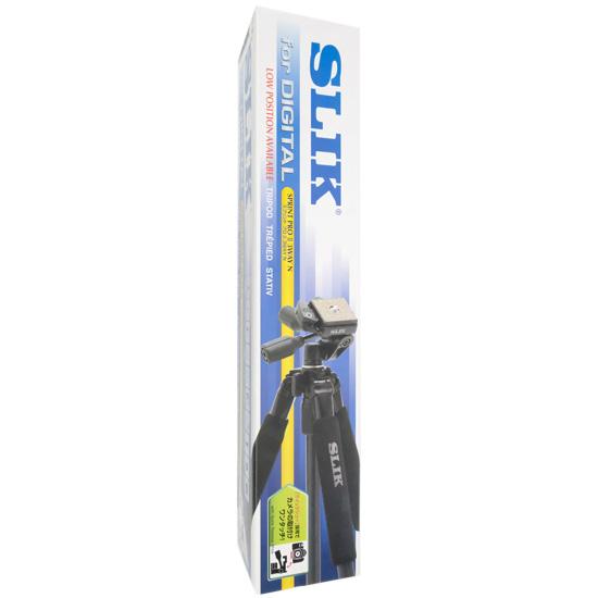 SLIK　4段 旅行用三脚 スプリント PRO II 3WAY BKN　106518　ブラック