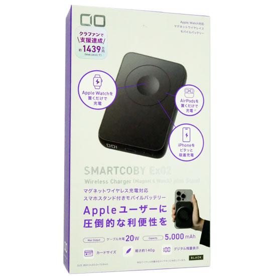CIO　ワイヤレス充電対応 モバイルバッテリー 5000mAh CIO-MB20W1C-5000-EX02･･･