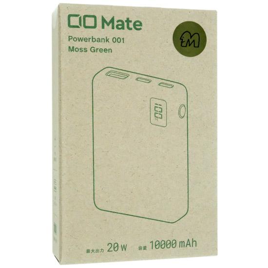 CIO　モバイルバッテリー 10000mAh Mate MATE-PB001-MGR　モスグリーン