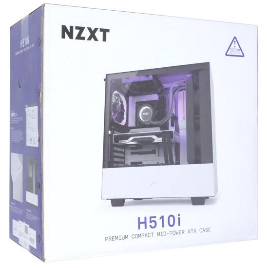 NZXT　ミドルタワーPCケース H510i CA-H510i-W1　マットホワイト/ブラック