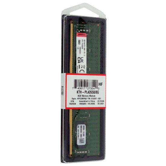 Kingston製　KTH-PL426S8/8G　DDR4 PC4-21300 8GB ECC Registered