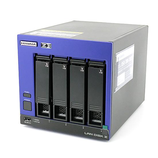 I-O DATA製NAS　LAN DISK Z HDL4-Z19SATA-4/U　4TB
