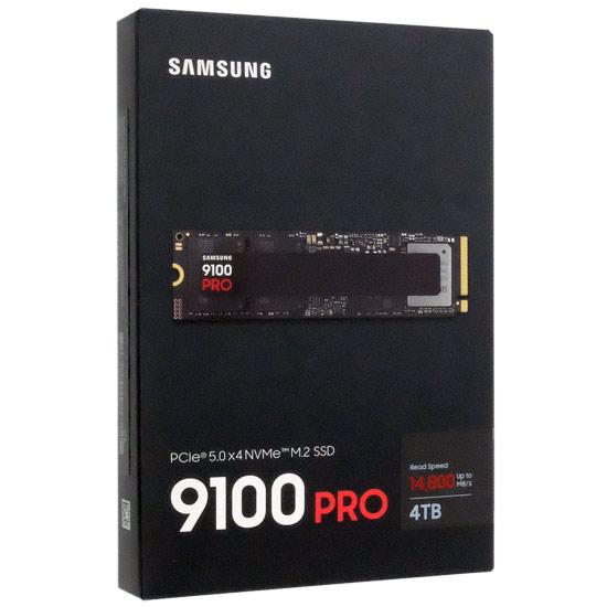 SAMSUNG製 SSD　9100 PRO MZ-VAP4T0B-IT　4TB