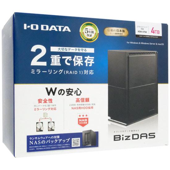 I-O DATA　外付ハードディスク HDW-UTN4　4TB