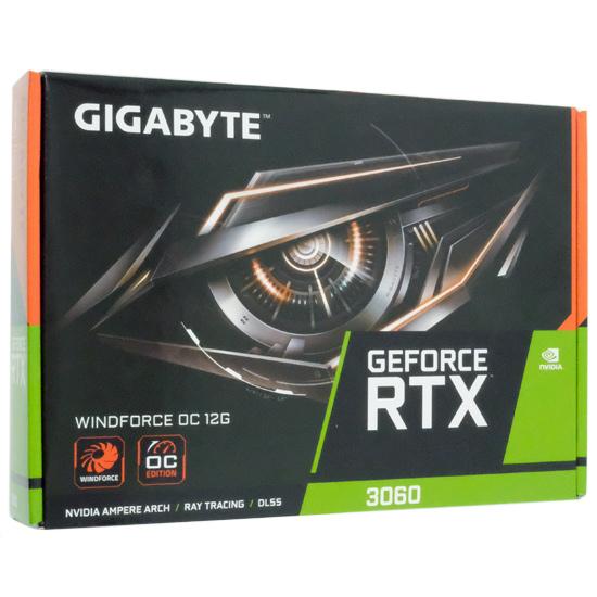 GIGABYTE製グラボ　GV-N3060WF2OC-12GD Rev2.0　PCIExp 12GB