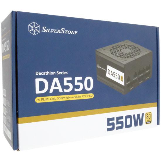 SILVERSTONE製　PC電源 SST-DA550-G　550W　ブラック