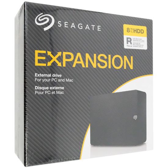 SEAGATE　外付けハードディスク 8TB Expansion STKP8000400　ブラック