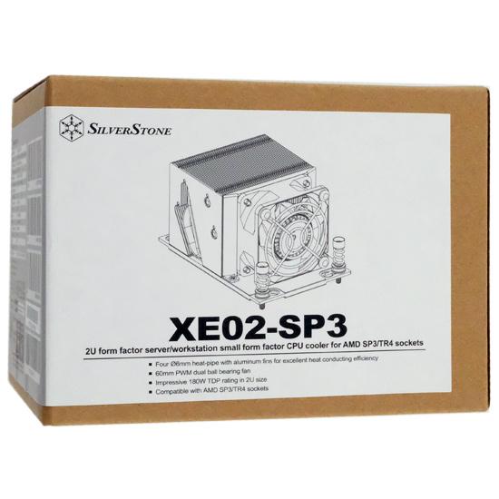 SILVERSTONE製　CPUクーラー SST-XE02-SP3S　シルバー/ブラック