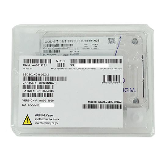 Solidigm SSD　D3-S4620 SSDSC2KG480GZ1Z　480GB