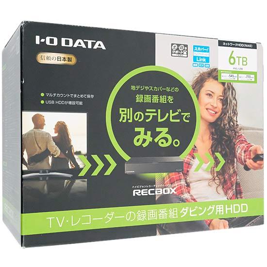 I-O DATA製　ネットワークHDD RECBOX LS　HVL-LS6　6TB