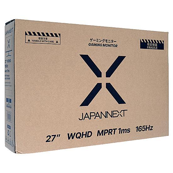 JAPANNEXT　27型 ゲーミングモニター　JN-27IPSG165WQHDR