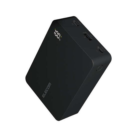 ELECOM　モバイルバッテリー 20400mAh DE-C72L-20000BK　ブラック