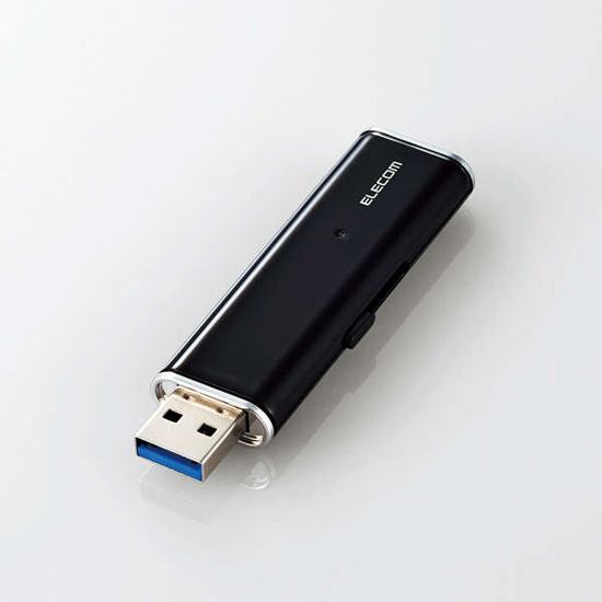 ELECOM　外付けポータブルSSD　ESD-EMN0128GBK　ブラック　128GB