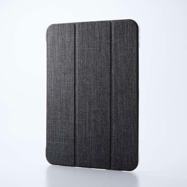 ELECOM　iPad(A16) フラップケース 薄型軽量 ファブリック 背面クリア TB-A25･･･