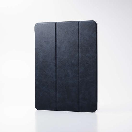 ELECOM　13インチiPad Air(M3/M2) フラップケース 薄型軽量 背面クリア 2アン･･･