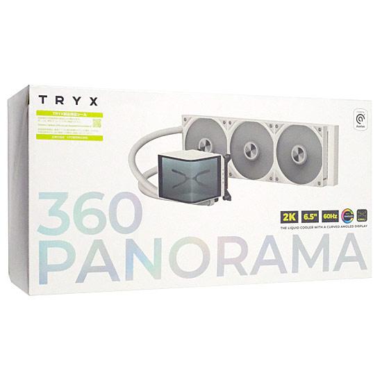TRYX　簡易水冷CPUクーラー PANORAMA 360　L-P360N-DS3M-G1W　WHITE