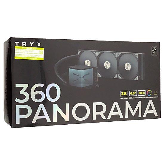 TRYX　簡易水冷CPUクーラー PANORAMA 360　L-P360N-DS3M-G1K　BLACK