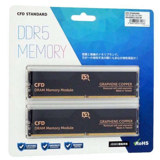 CFD　W5U6000CS-32GC38F　DDR5 PC5-48000 32GB 2枚組