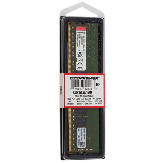 Kingston製　KSM32ES8/16MF　DDR4 PC4-25600 16GB ECC