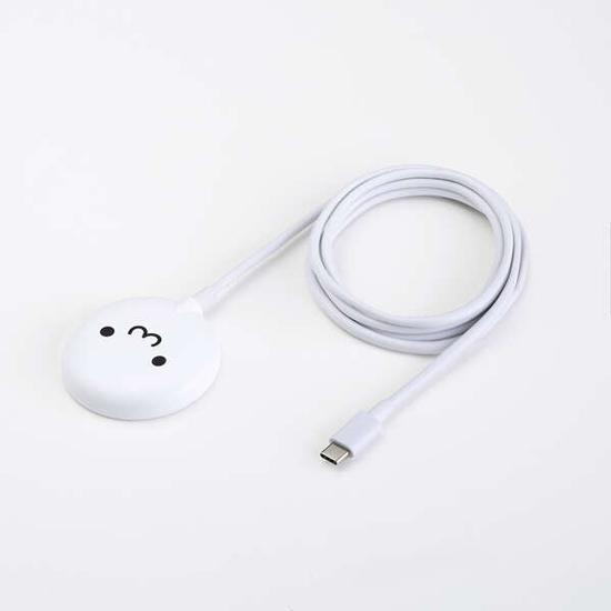 ELECOM　カラフルマグネットQi2規格対応ワイヤレス充電器　W-MA10WF　しろち･･･