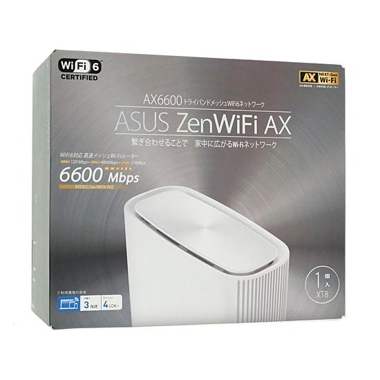 ASUS　無線LANルーター　ZenWiFi AX (XT8)　ホワイト