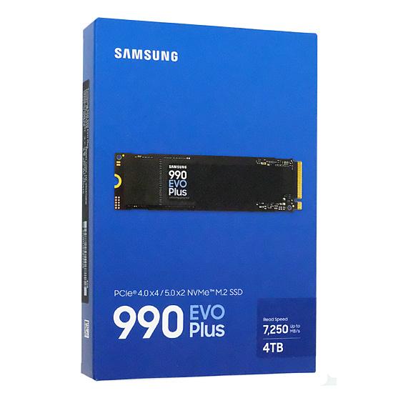 SAMSUNG製 SSD　990 EVO Plus MZ-V9S4T0B-IT/EC　4TB