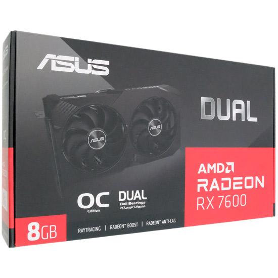 ASUSグラボ　DUAL-RX7600-O8G-EVO　PCIExp 8GB