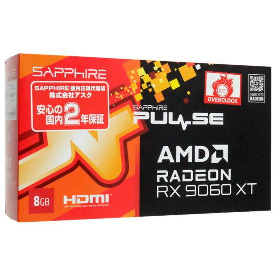 SAPPHIRE　SAPPHIRE PULSE Radeon RX 9060 XT GAMING OC 8GB　PCIExp 8GB　11･･･