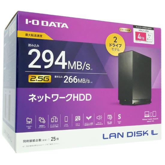 I-O DATA製NAS　LAN DISK L HDL2-LE04　4.0TB