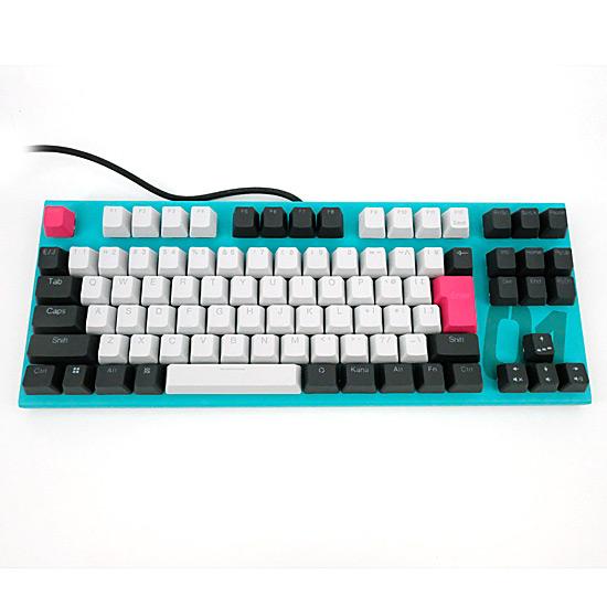 東プレ　キーボード REALFORCE × 初音ミク GX1 X1UCM1　Blue-Green 商品画像2：オンラインショップ　エクセラー