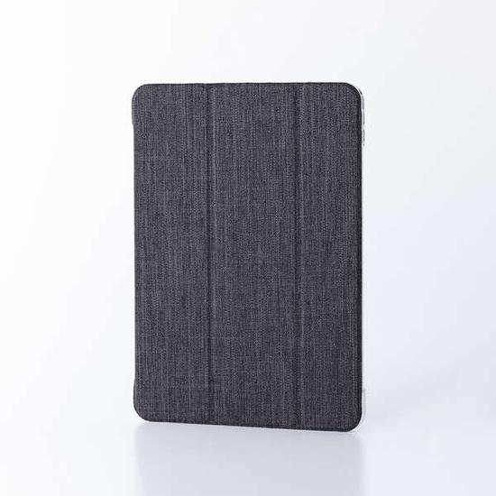 ELECOM　11インチiPad Air(M3/M2) フラップケース 薄型軽量 ファブリック 背･･･