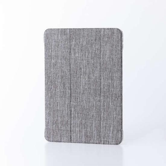 ELECOM　11インチiPad Air(M3/M2) フラップケース 薄型軽量 ファブリック 背･･･