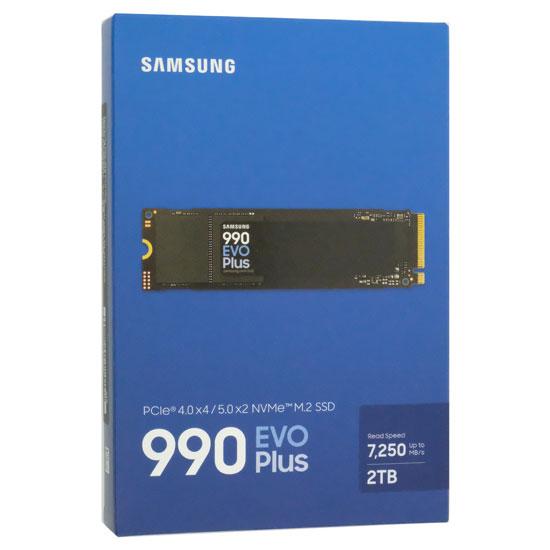 SAMSUNG製 SSD　990 EVO Plus MZ-V9S2T0B-IT/EC　2TB