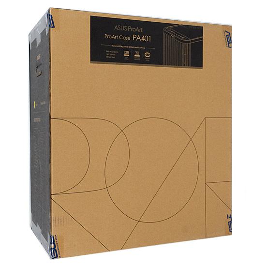 ASUS　ミドルタワーPCケース ProArt PA401 Wood Edition - Metal Panel