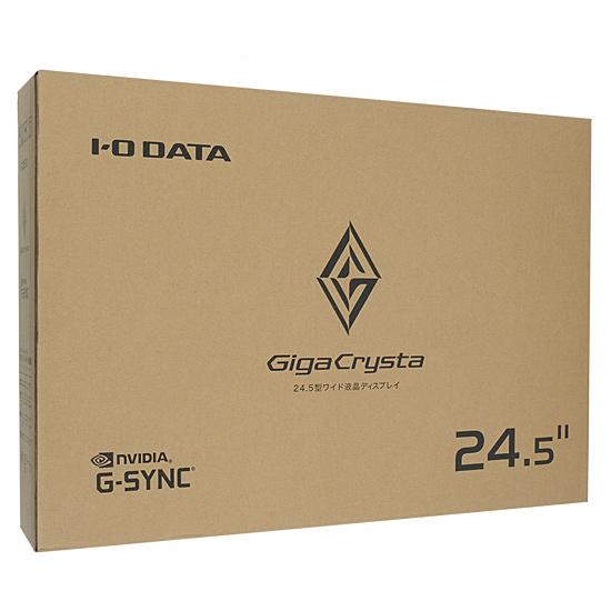 I-O DATA製　24.5型 ゲーミングモニター GigaCrysta　LCD-GC253U　ブラック