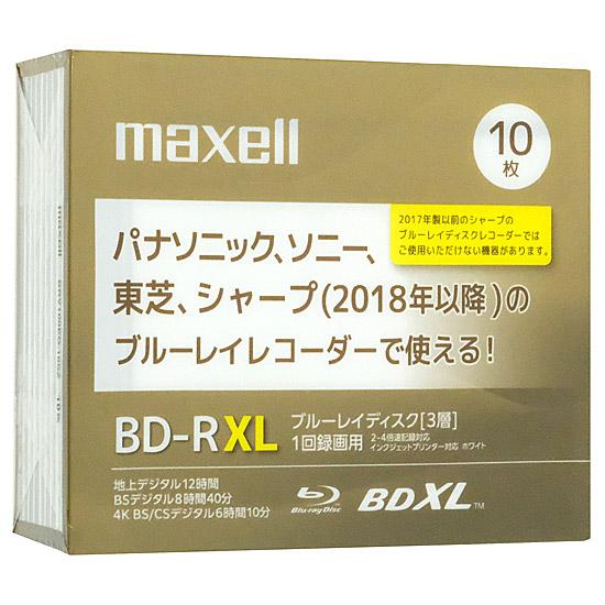 maxell　録画用BD-R XL BRV100EG.10SZ　2～4倍速 10枚組