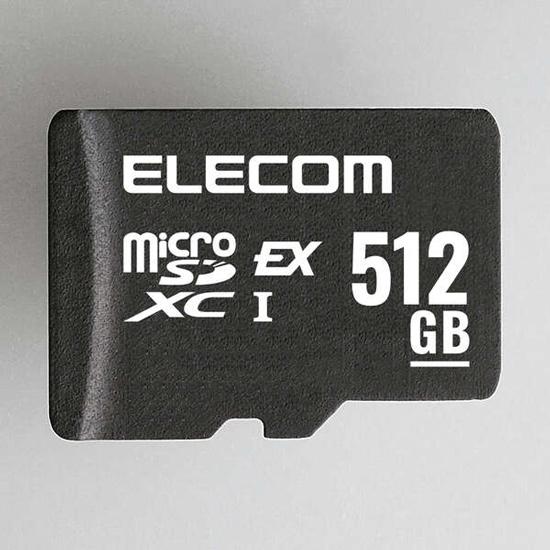 ELECOM　microSDXCメモリーカード　MF-MSE512GU13R　512GB