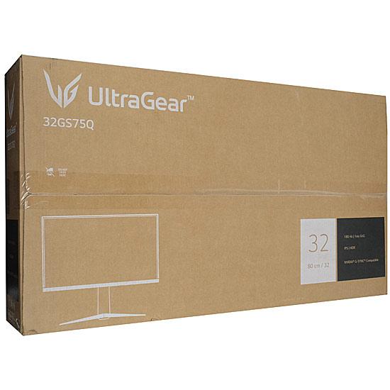LGエレクトロニクス　31.5型 ゲーミングモニター UltraGear　32GS75Q-B